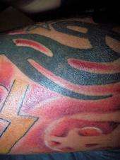 the evil red tattoo