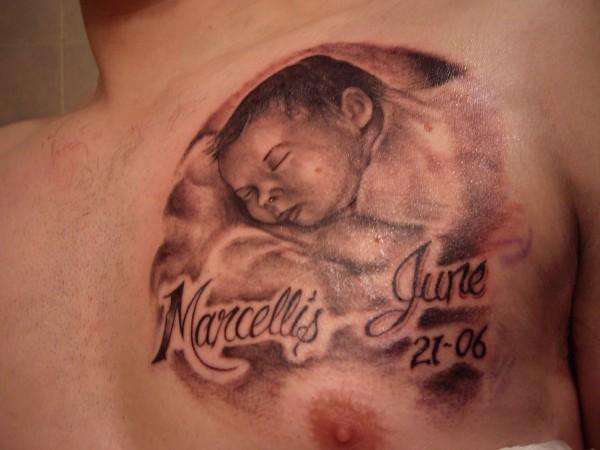 Marcellis. My son .. tattoo