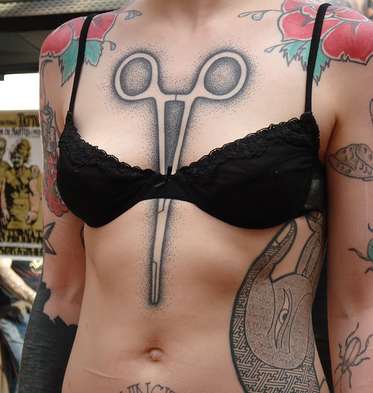 Start Cutting tattoo