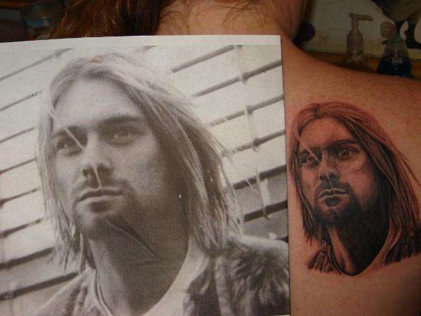 KURT COBAIN TATTOO tattoo