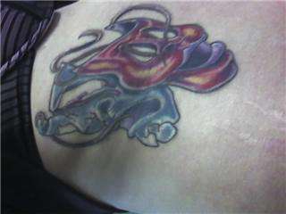 Still the background to go.... tattoo