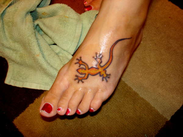 gecko tattoo