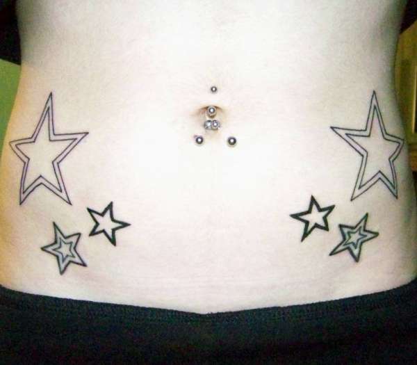 stars tattoo