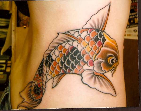 ANOTHER KOI tattoo