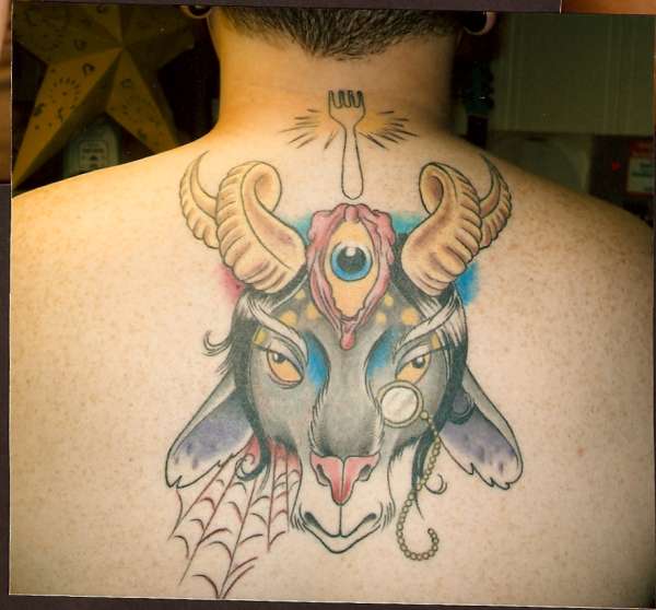 JASON'S GOAT tattoo