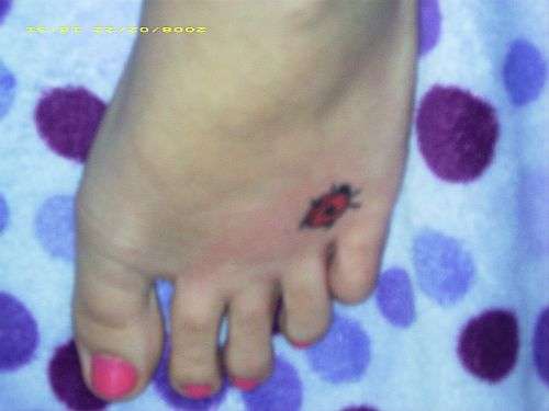 my ladybug tattoo :] tattoo