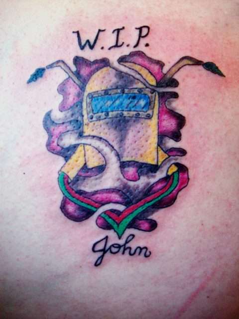 weld in peace tattoo