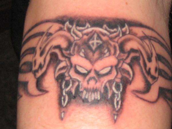 Demon Tribal tattoo