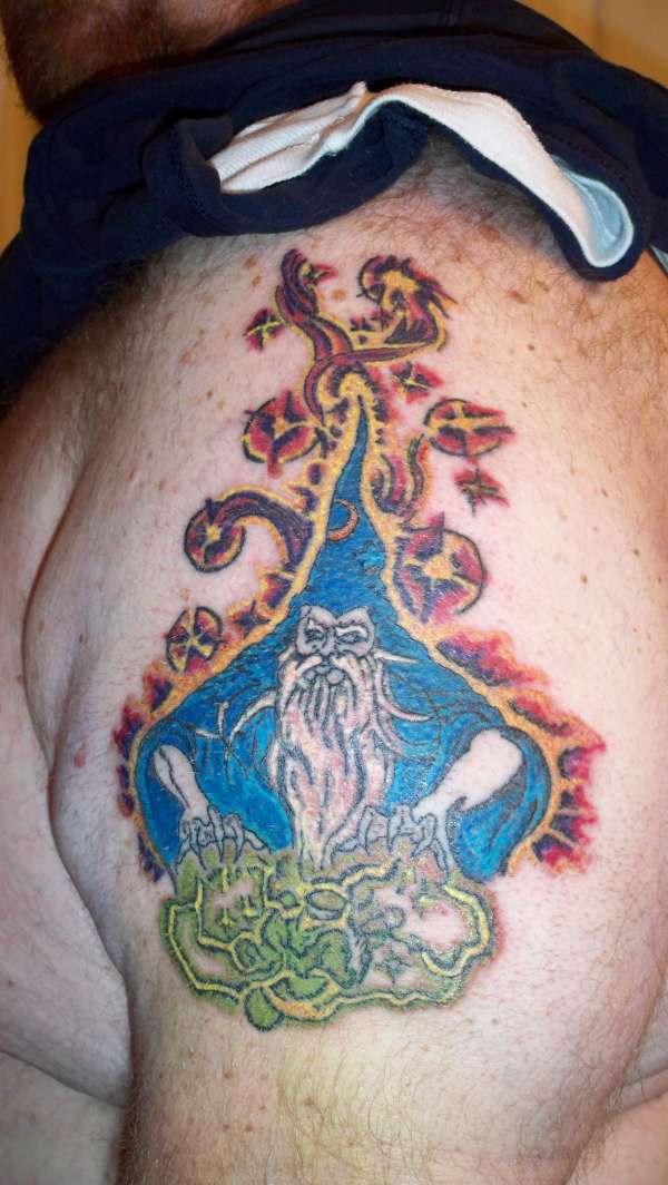 wizard tattoo