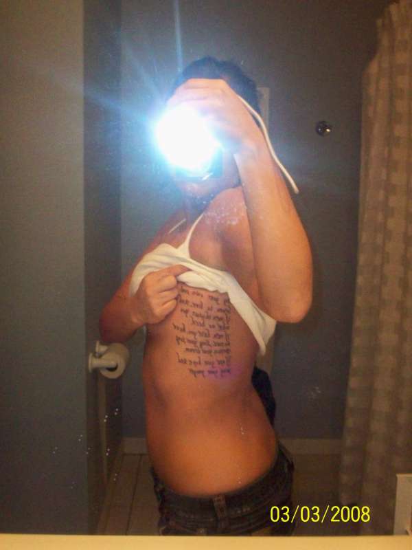 Side Piece tattoo