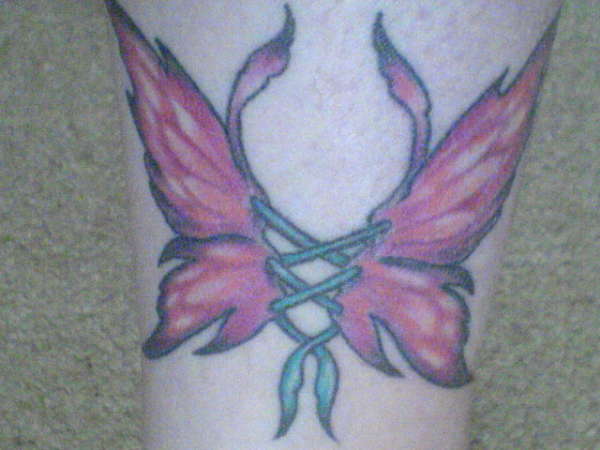 Corset Butterfly tattoo