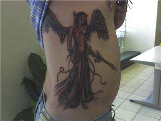 Odd Male Angel tattoo