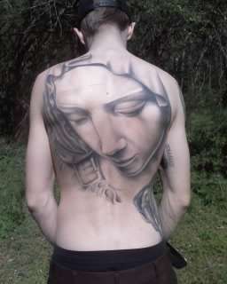 Mary, mother of God tattoo