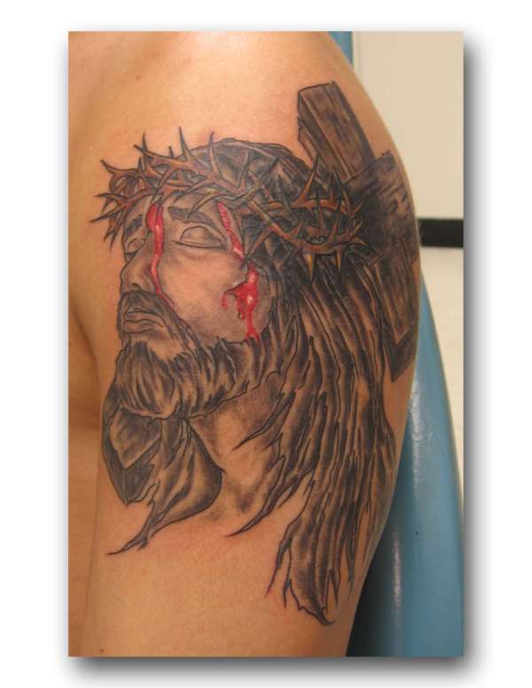 Jesus tattoo