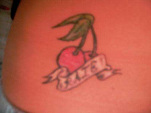 MY CHERRIES tattoo