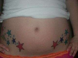 Side Stars tattoo