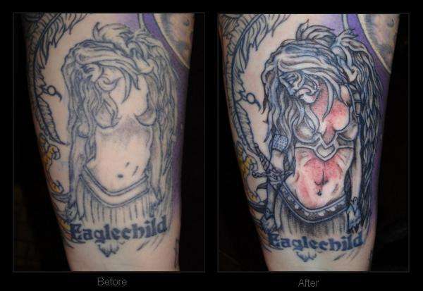 Angel fix up tattoo