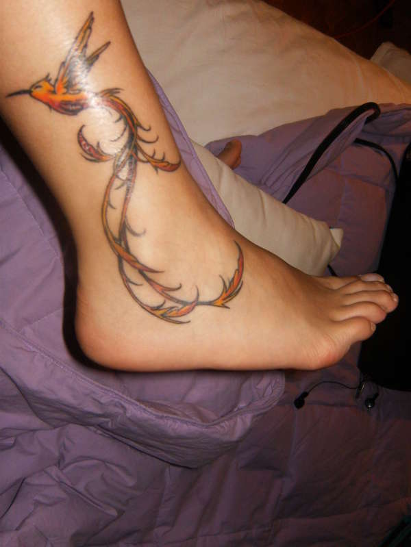 Bird of Paradise tattoo