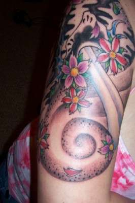 Cherry Blossoms tattoo