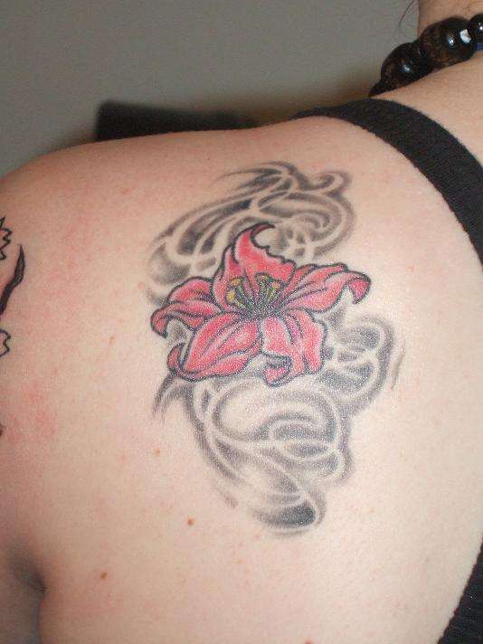 Lily tattoo