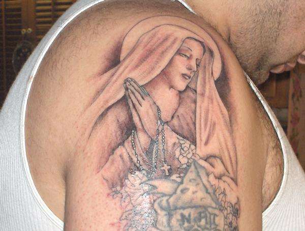Mary tattoo