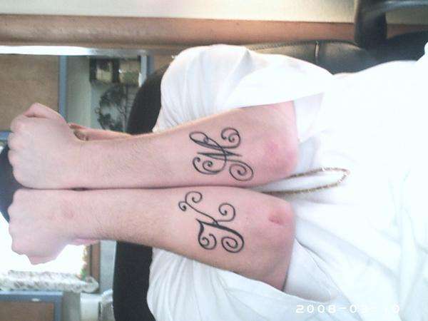 My Intials tattoo