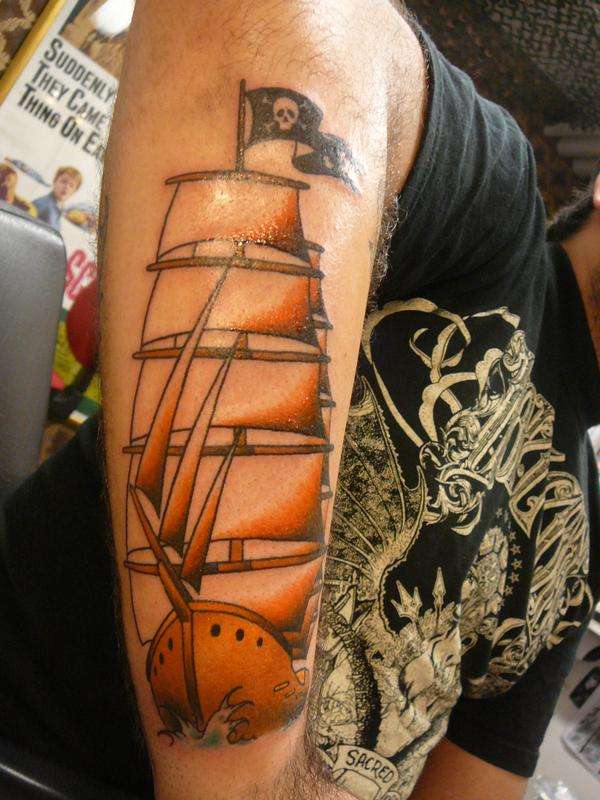 Pirateship tattoo