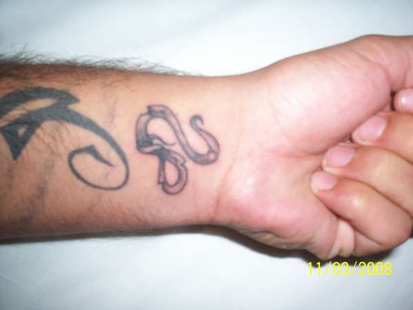 Sign tattoo