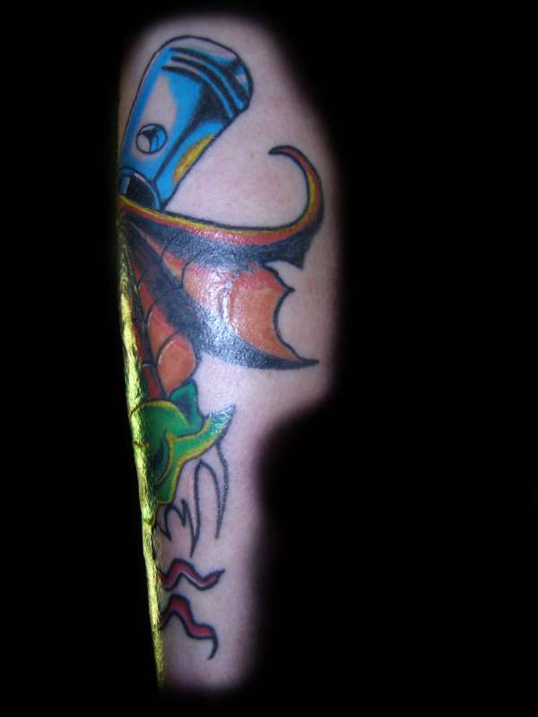 Skull 'n' Snakes II tattoo