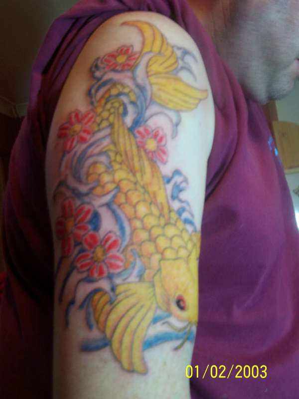 koi tattoo