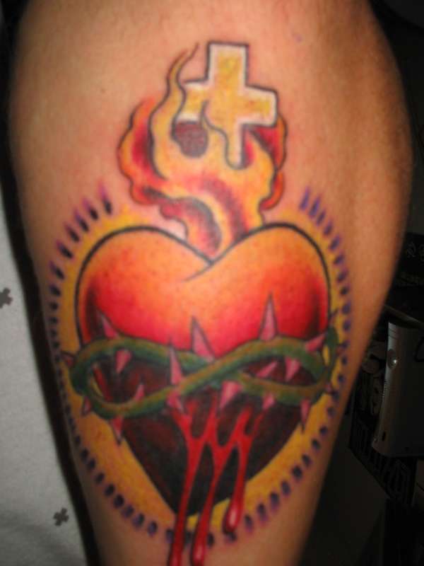 my sacred heart.. tattoo