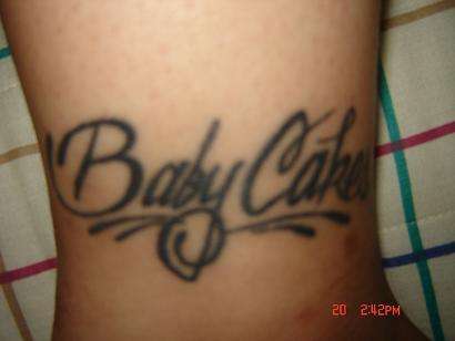 Baby Cakes tattoo