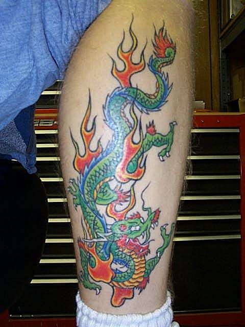 Dragon tattoo