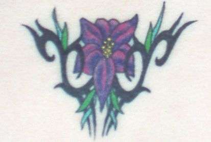 my 1st one tattoo