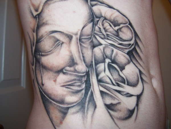 virgin mary tattoo