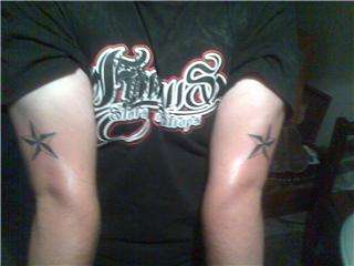 stars tattoo