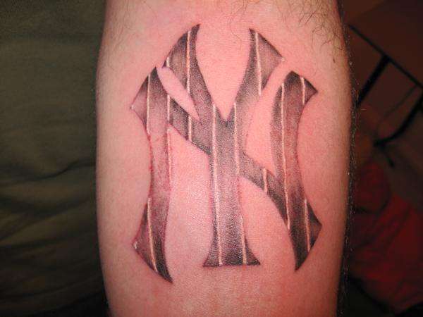 Yankee insignia tattoo