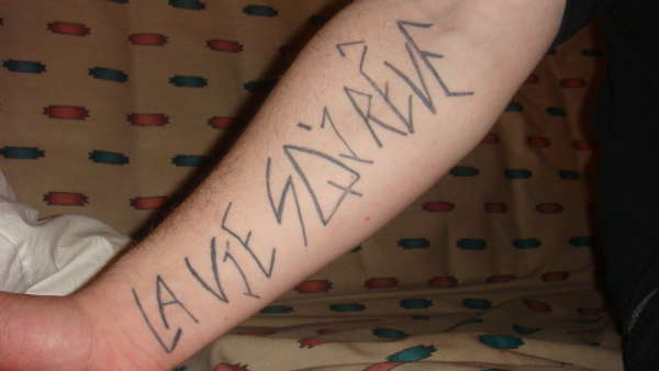 my arm tattoo