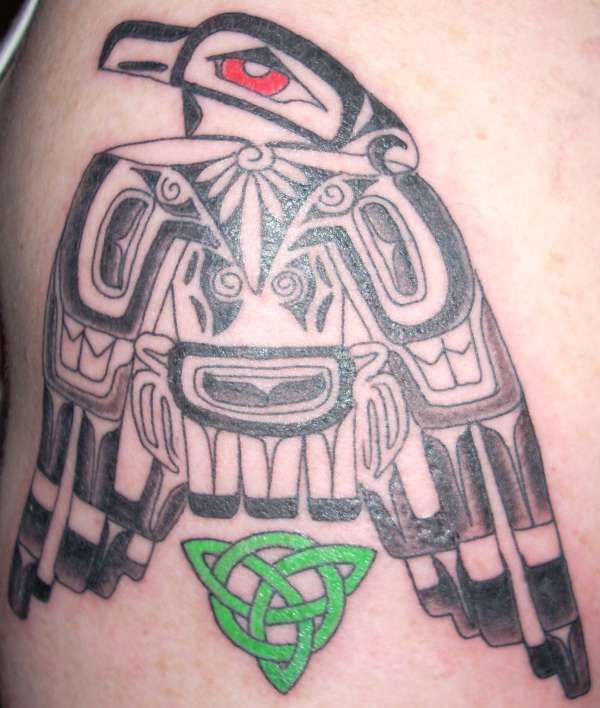 Haida Raven tattoo
