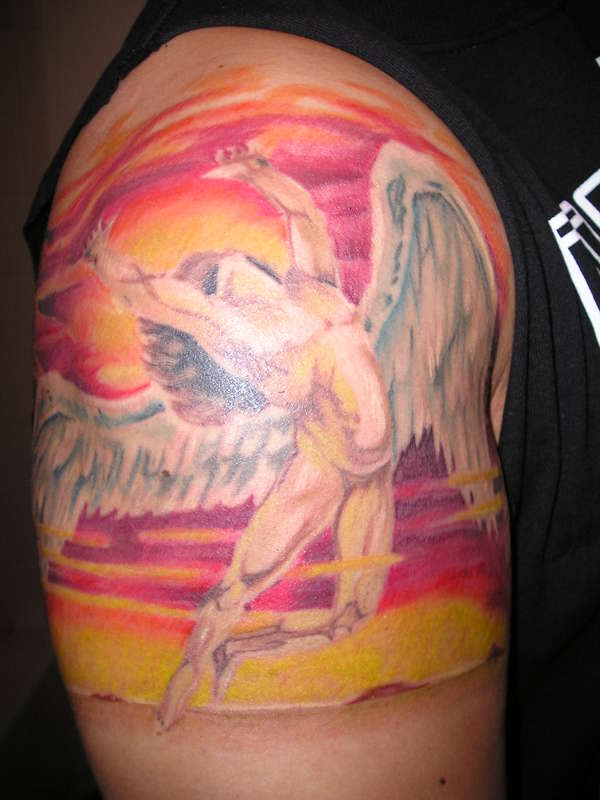 Led Zeppelin Swan Song tattoo