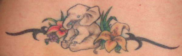 Daisy My Elephant tattoo