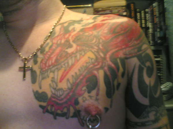 Red Dragon tattoo