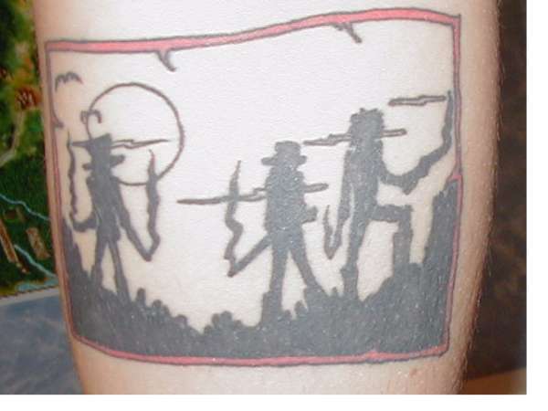Gunfighters tattoo