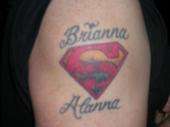superman tattoo