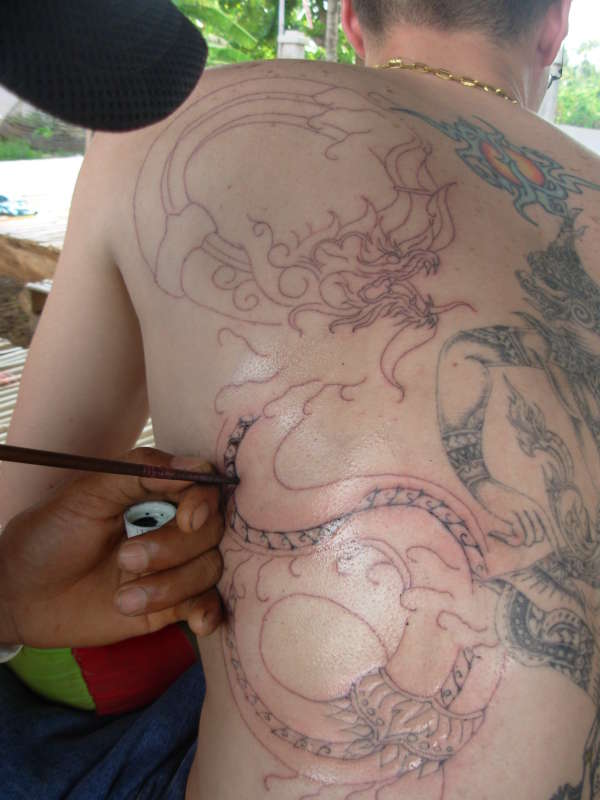 Thai Dragon tattoo