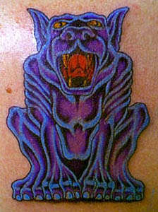 Gargoyle - Rt Shoulder tattoo