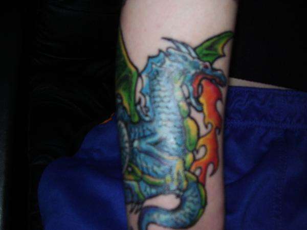 dragon tattoo