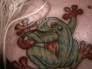 R.J.>>>FROGGIE!! tattoo