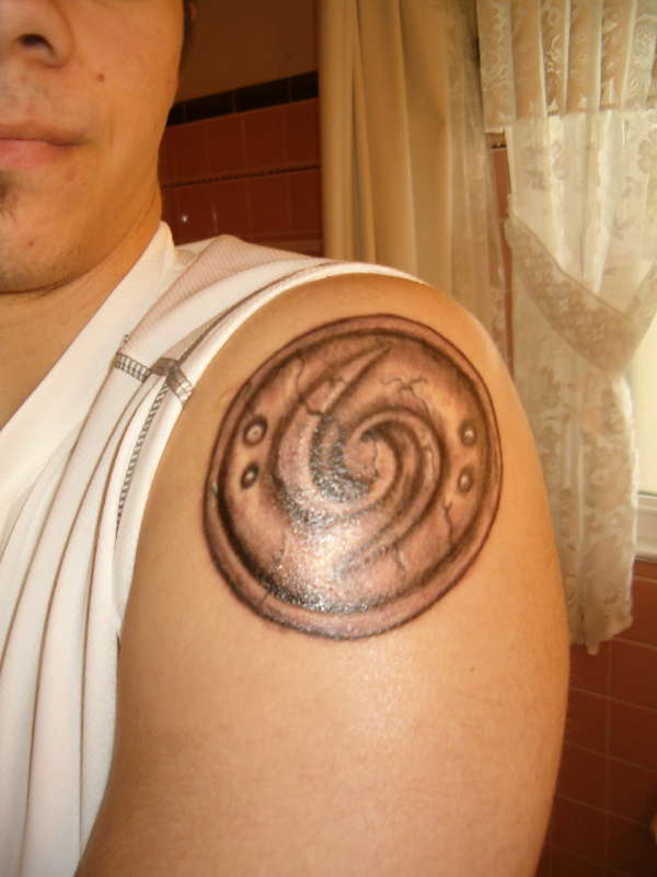 Double Bass Clef tattoo