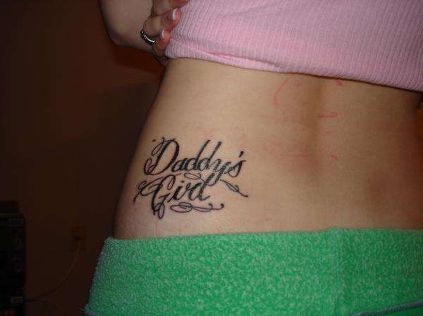 Daddy's Girl tattoo